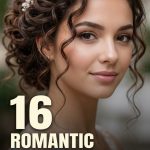 16 Romantic natural curly hairstyles for wedding