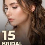 15 Bridal hairstyles for lehenga long hair