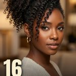 16 Pineapple ponytail hairstyles for curly hair