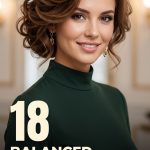 18 Balanced hairstyles for long sleeve dresses