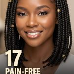 17 Pain-Free knotless braids hairstyles for school