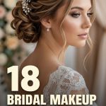18 Bridal makeup and hairstyles for wedding