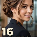 16 Creative fun updo hairstyles for work