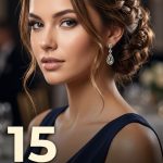 15 Pinned prom hairstyles for short hair updo