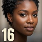 16 Cute 4c natural hairstyles short for school