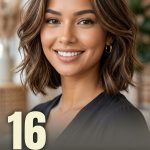16 Face-Framing open hairstyles for round face