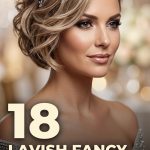 18 Lavish fancy hairstyles for short hair prom