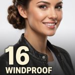 16 Windproof motorcycle hairstyles for women helmet