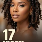 17 Textured hairstyles for butterfly locs