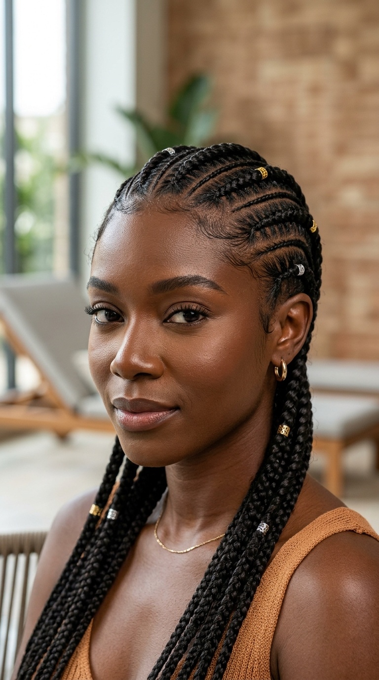 Feed-In Cornrows