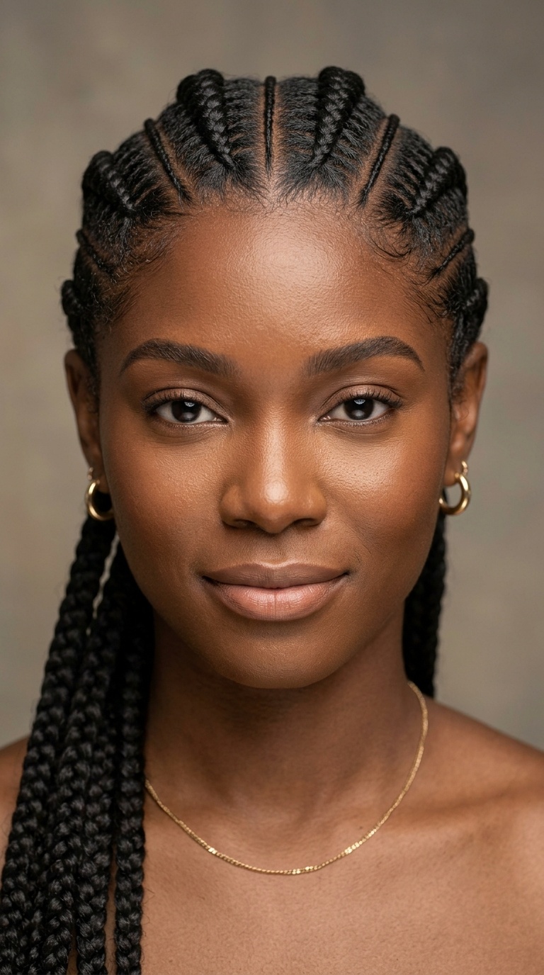 Feed-in Cornrows