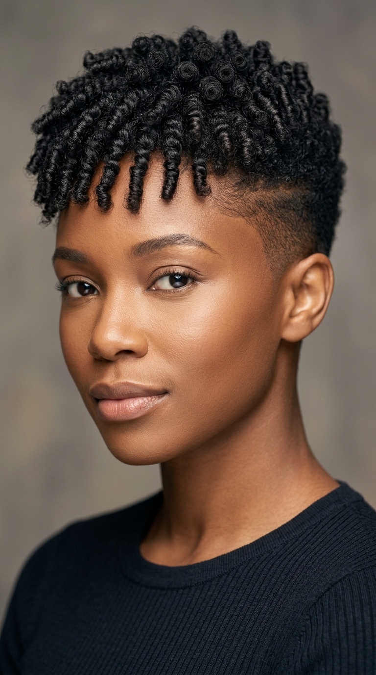 Finger Coils with Fade