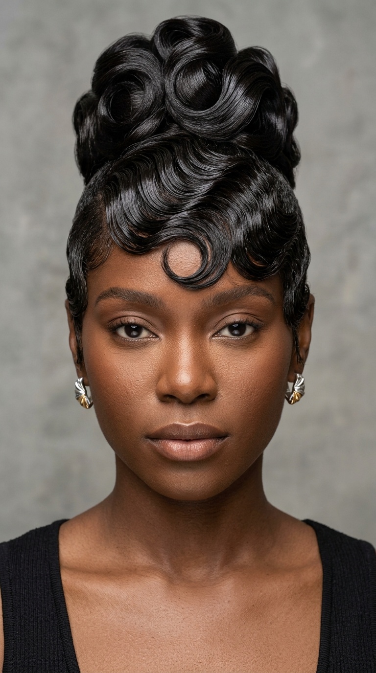 Finger Wave Jelly Fringe