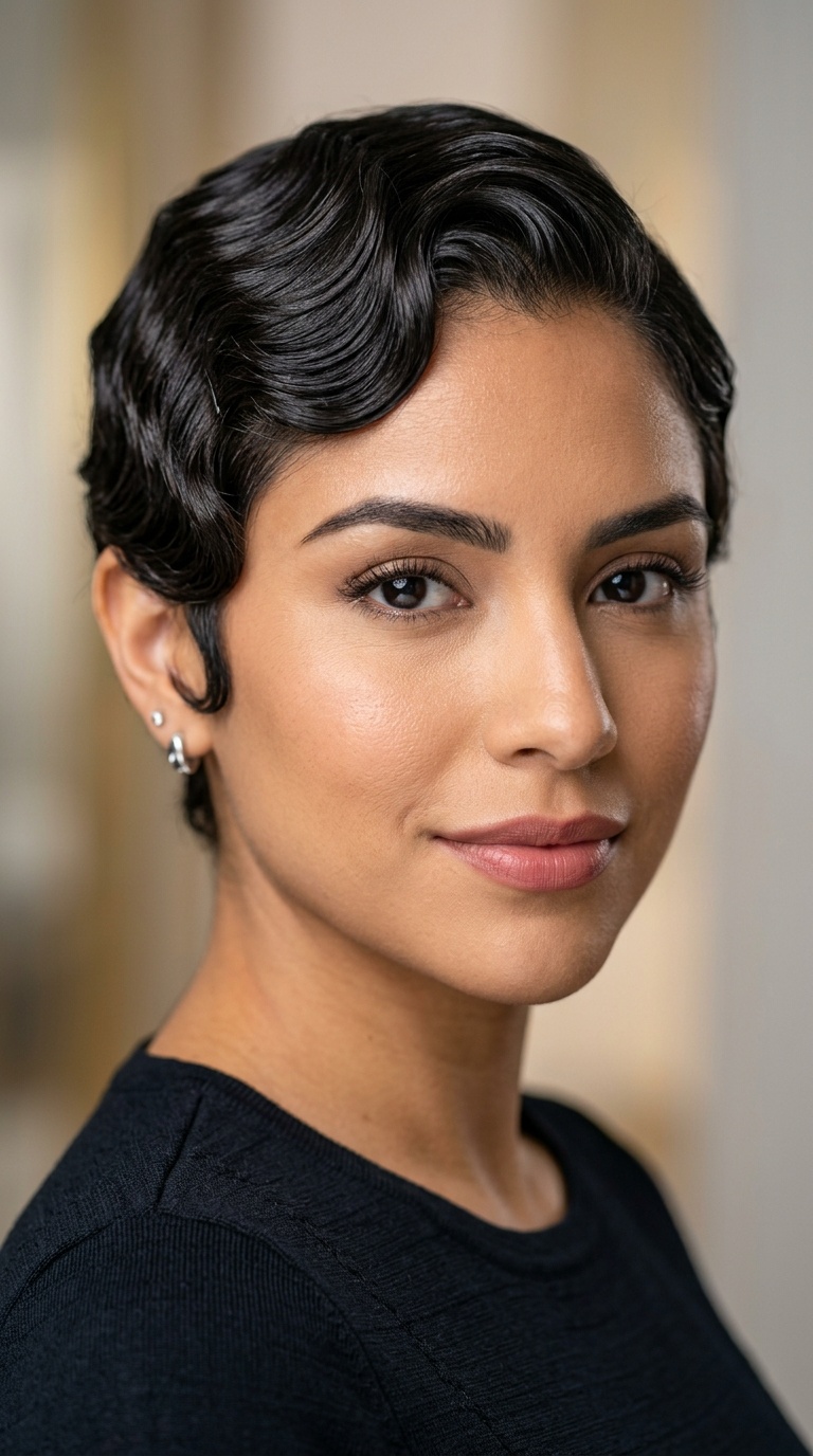 Finger Waves for a Glamorous Crop