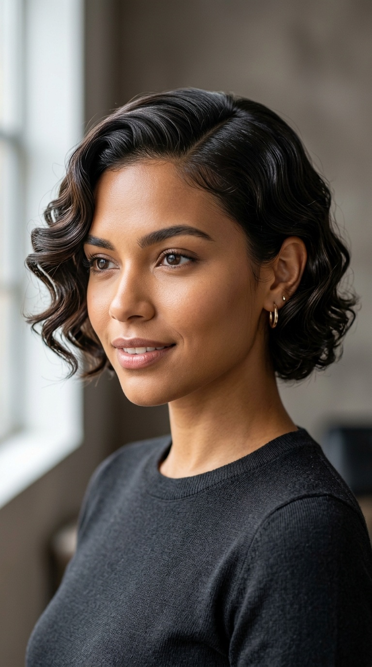 Finger Waves for Short Hair