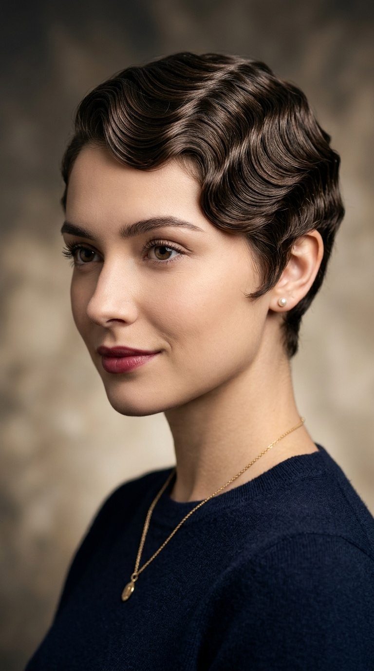 Finger Waves on a Short Crop