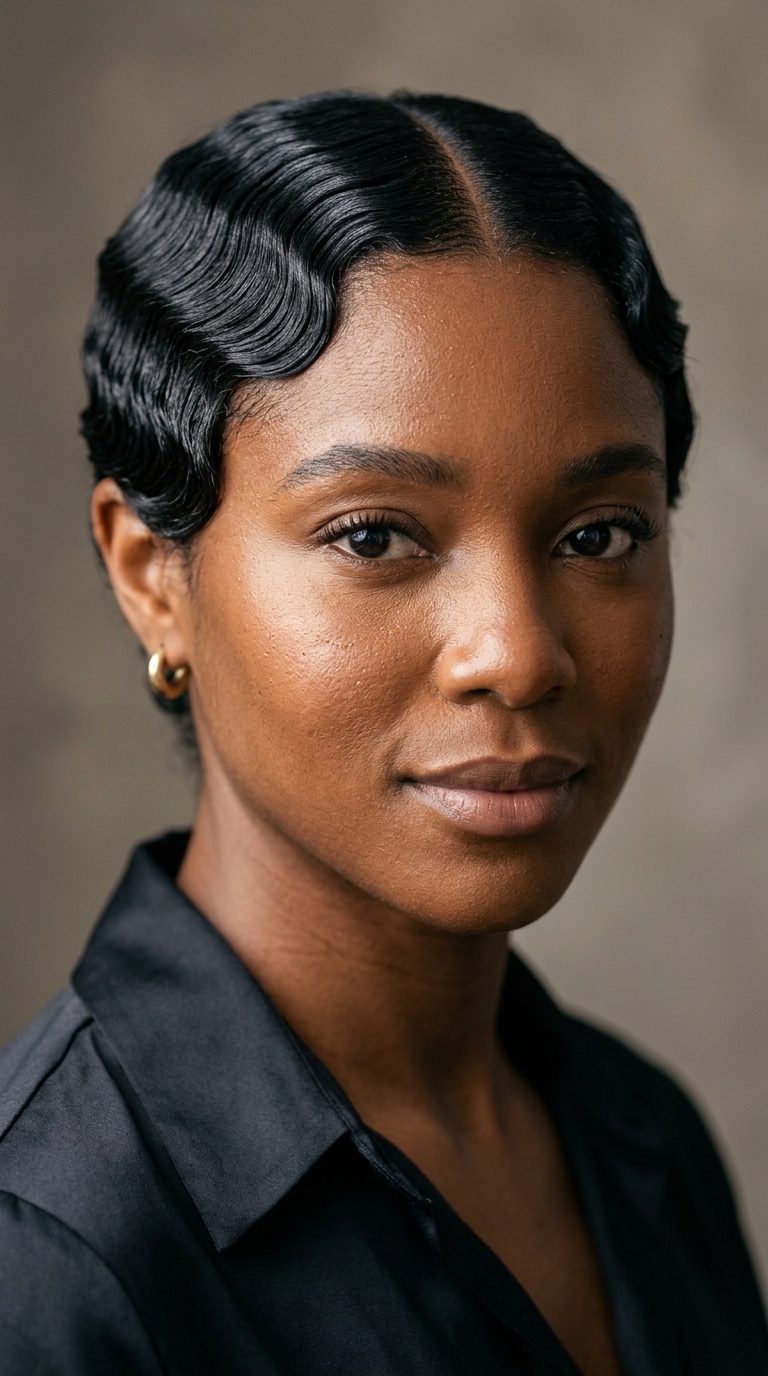 Finger Waves with a Middle Accent
