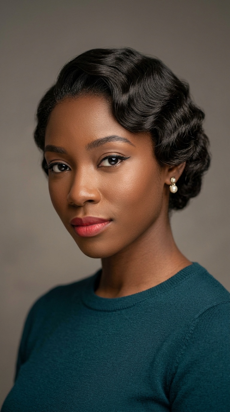 Finger Waves with a Modern Flare