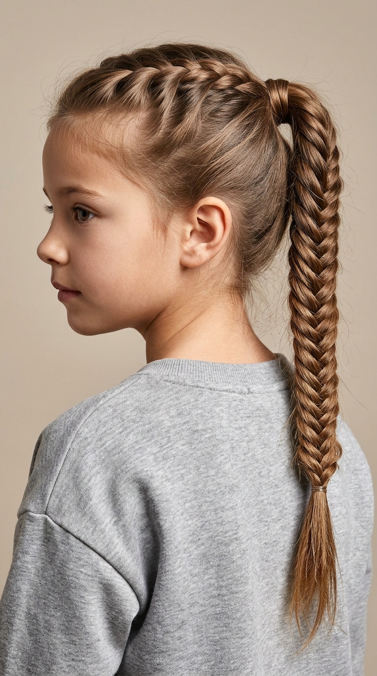 FISH TAIL PONYTAIL