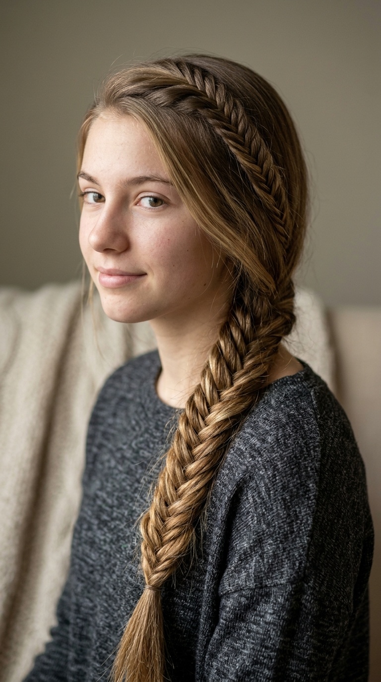 Fishtail Accent Braid