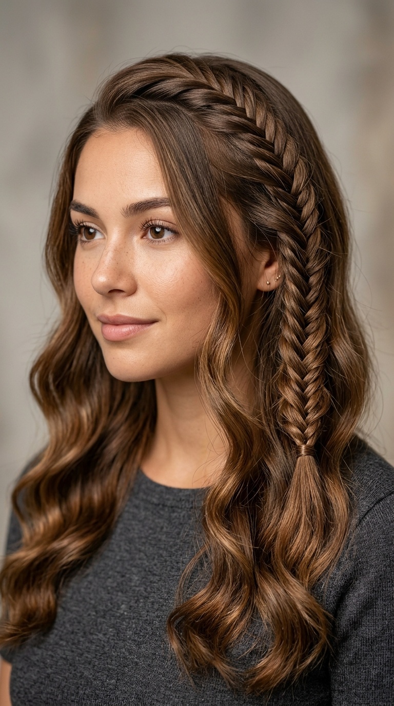 Fishtail Accent Braid