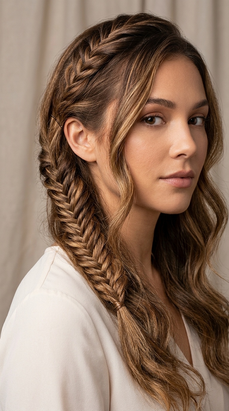 Fishtail Accent Braid