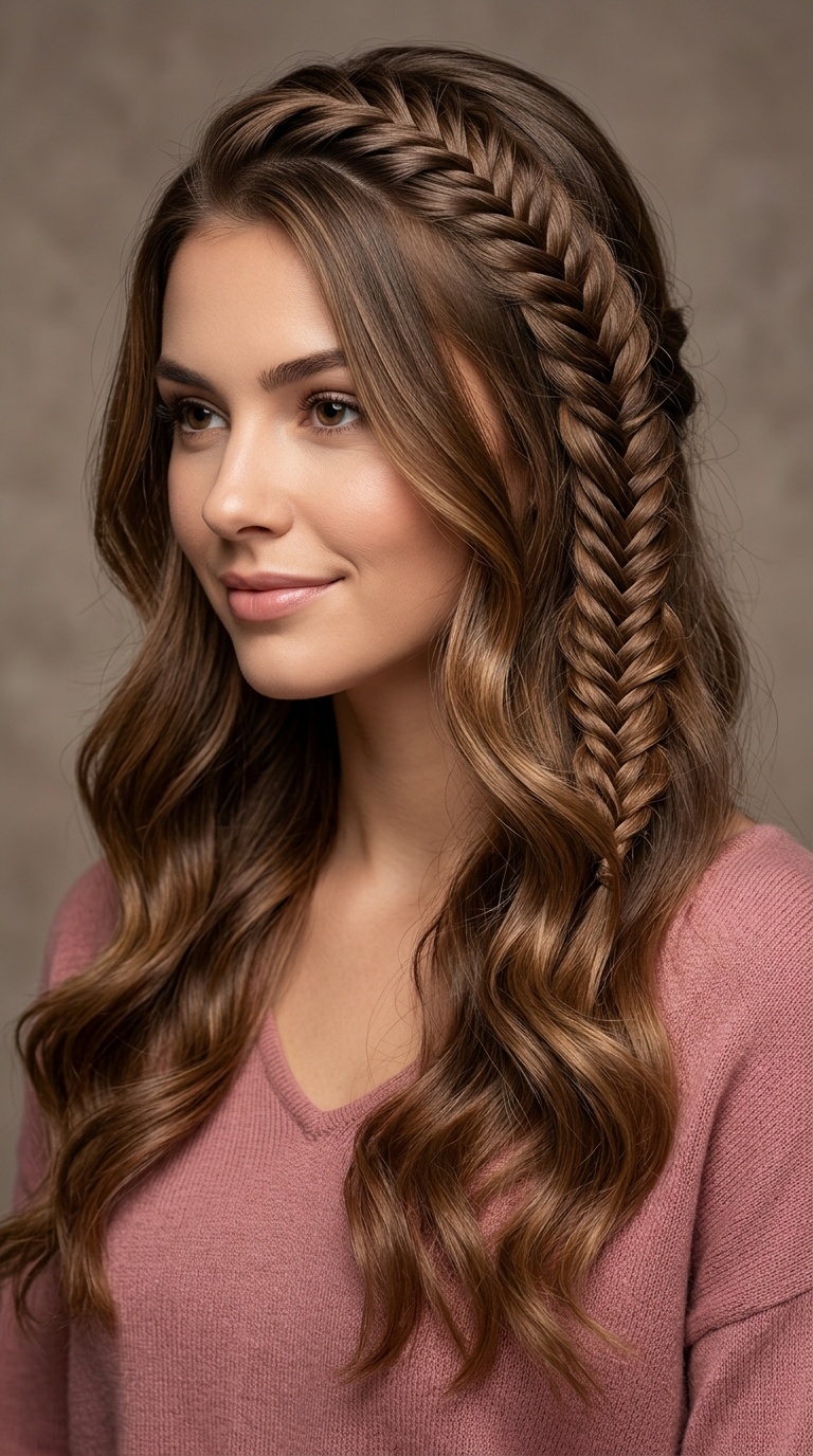Fishtail Accent Braid