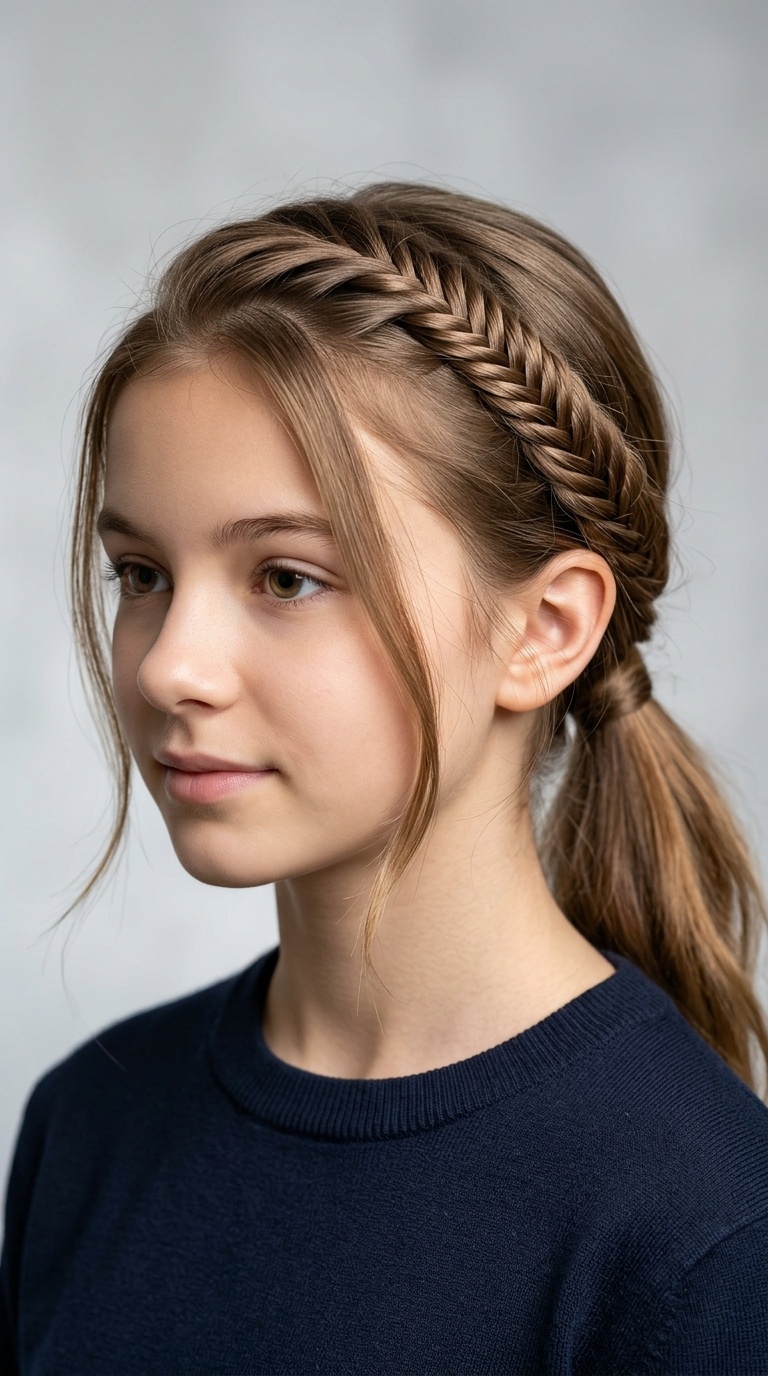 Fishtail Accent Braid