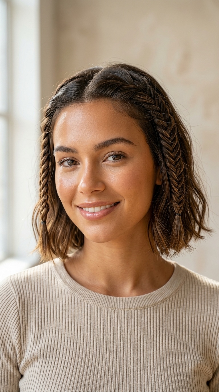 Fishtail Accent Braids