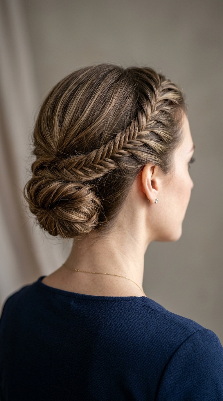 Fishtail Accent Updo