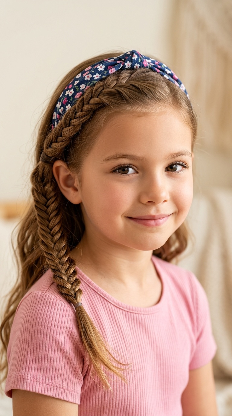 Fishtail Braid Accent