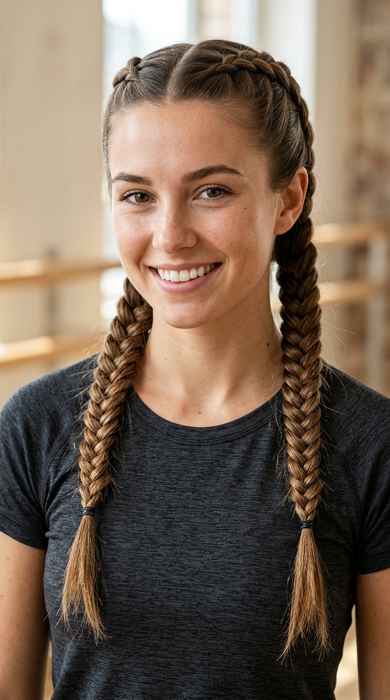 Fishtail Braid Pigtails