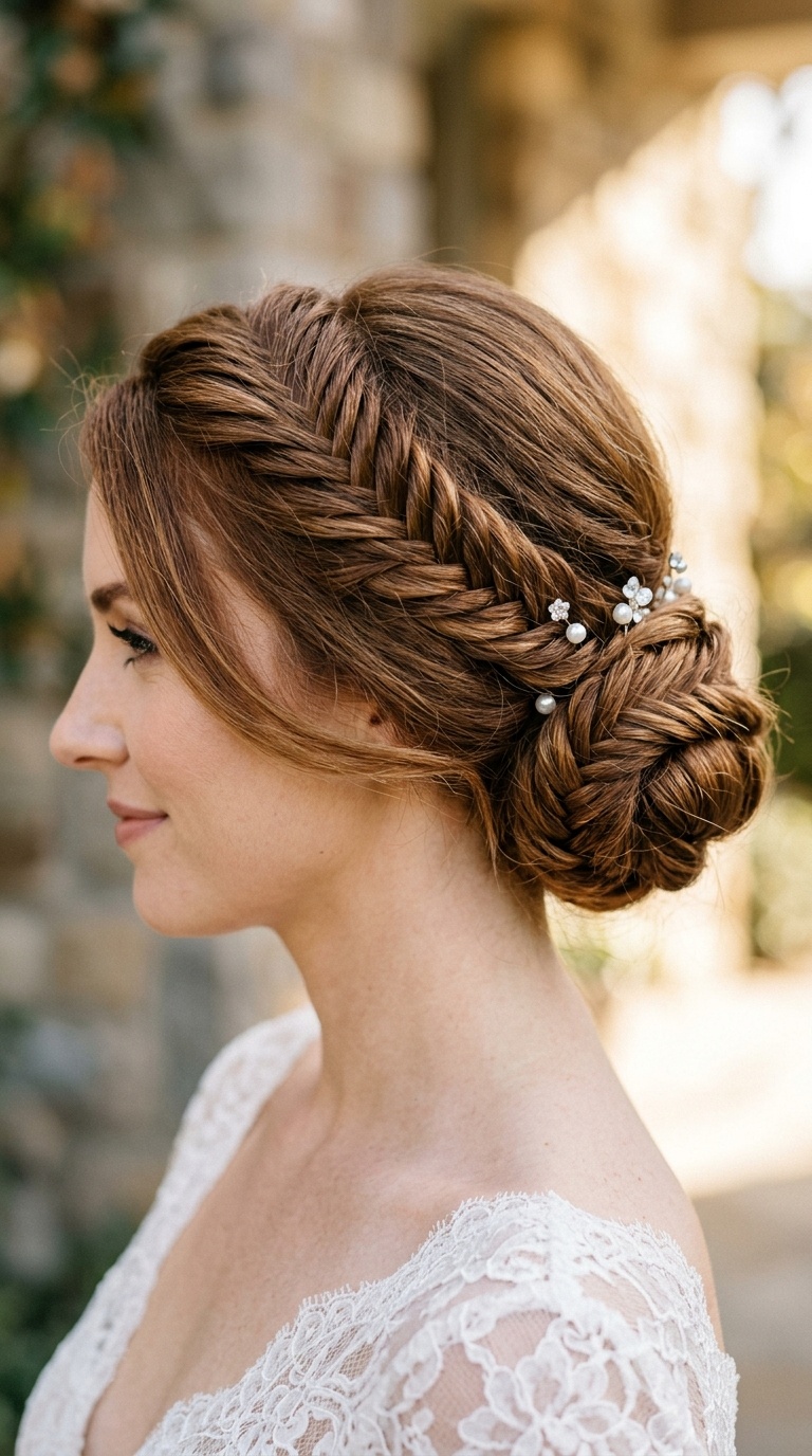 Fishtail Braided Bun