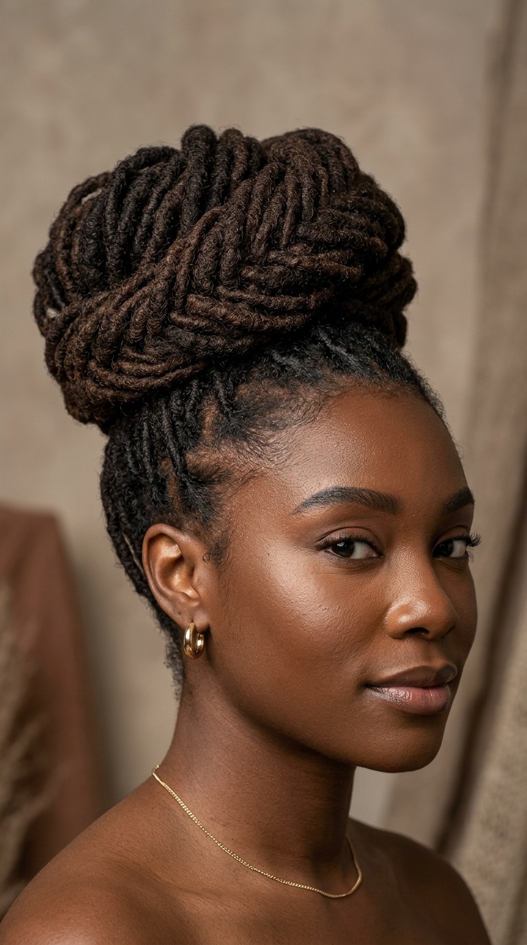 Fishtail Braided Bun