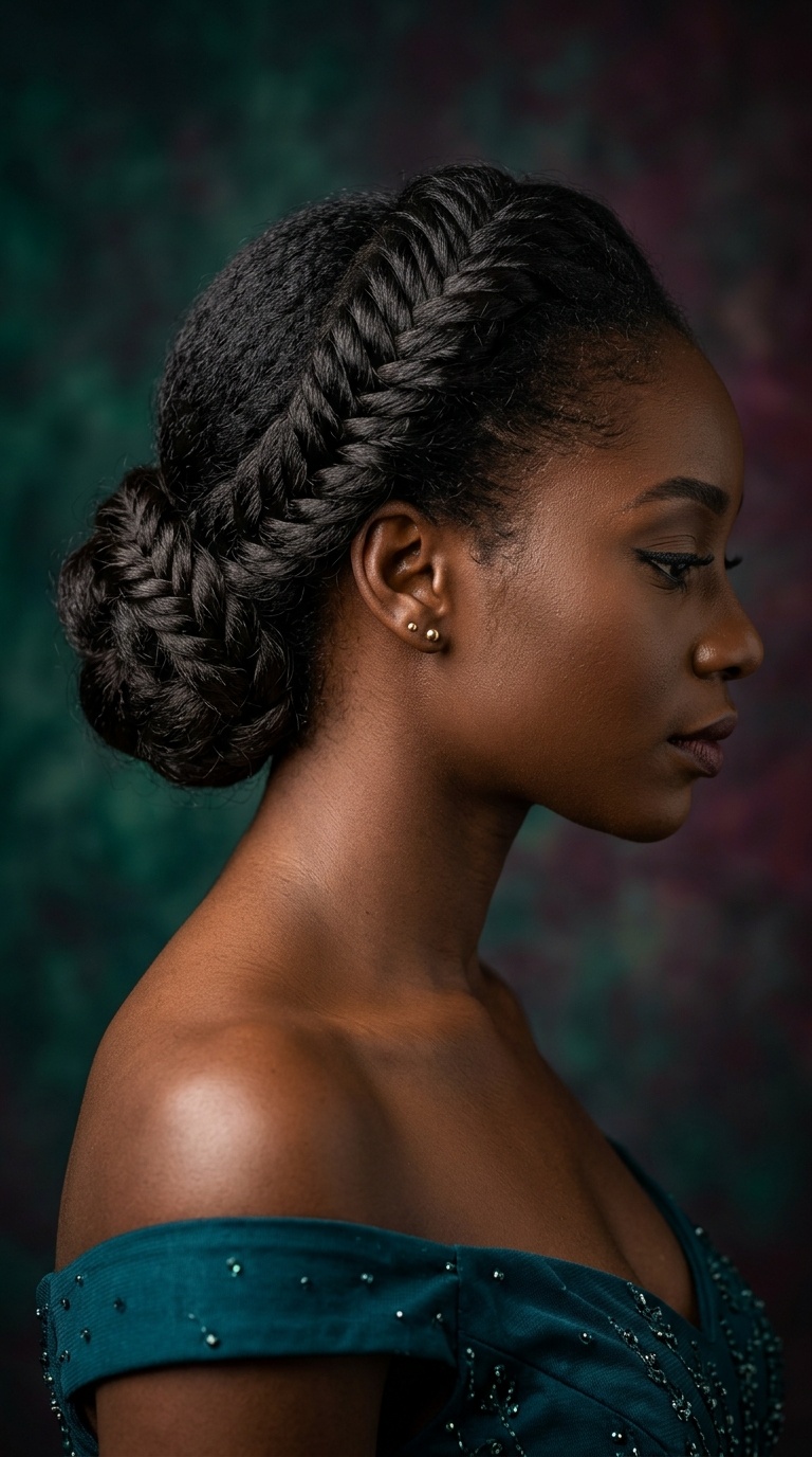 Fishtail Braided Chignon
