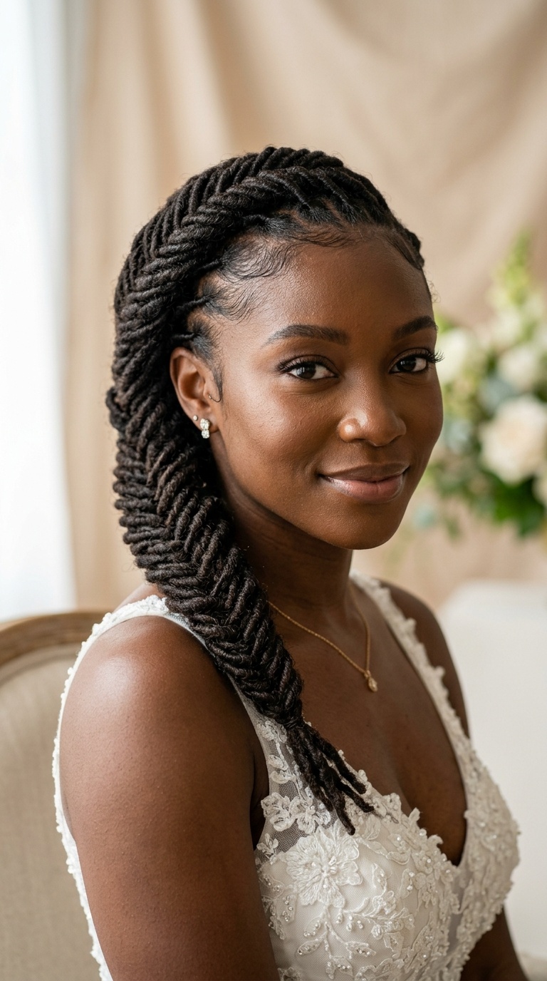 Fishtail Braided Locs