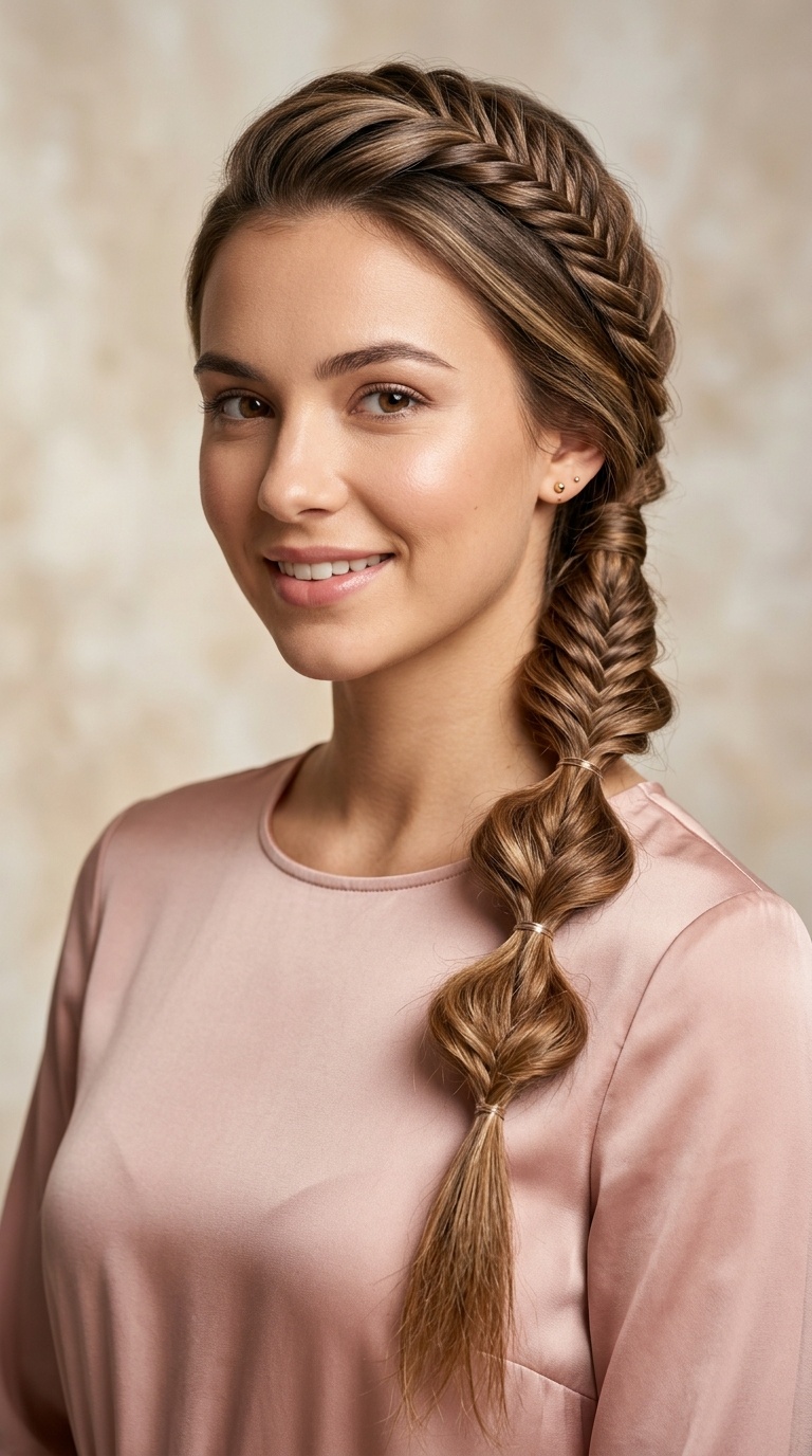 Fishtail Bubble Braid