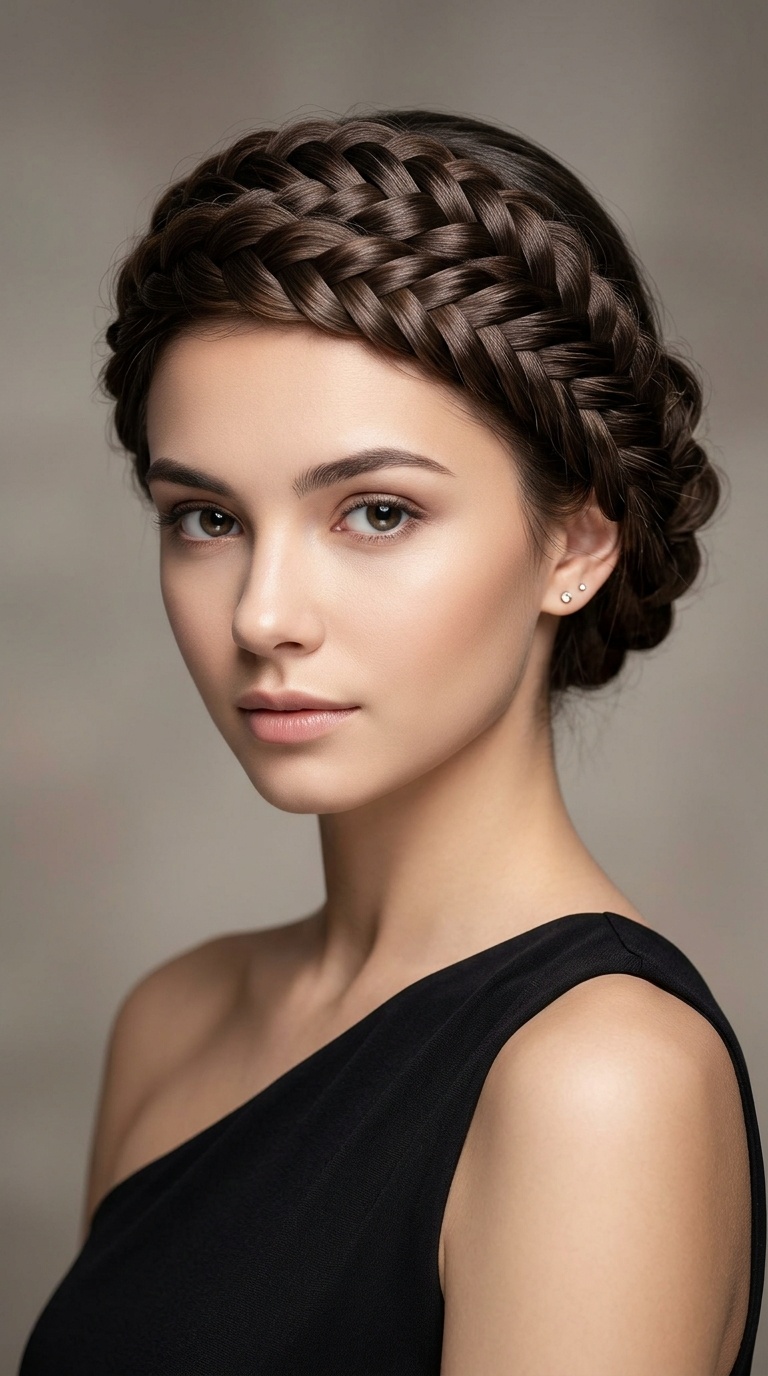 Fishtail Crown Braid