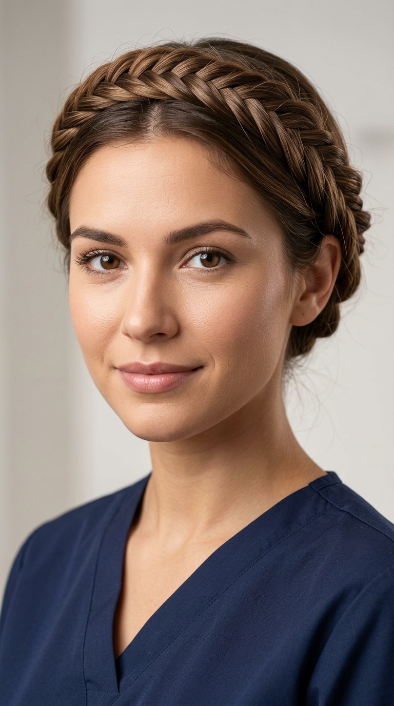 Fishtail Crown Braid