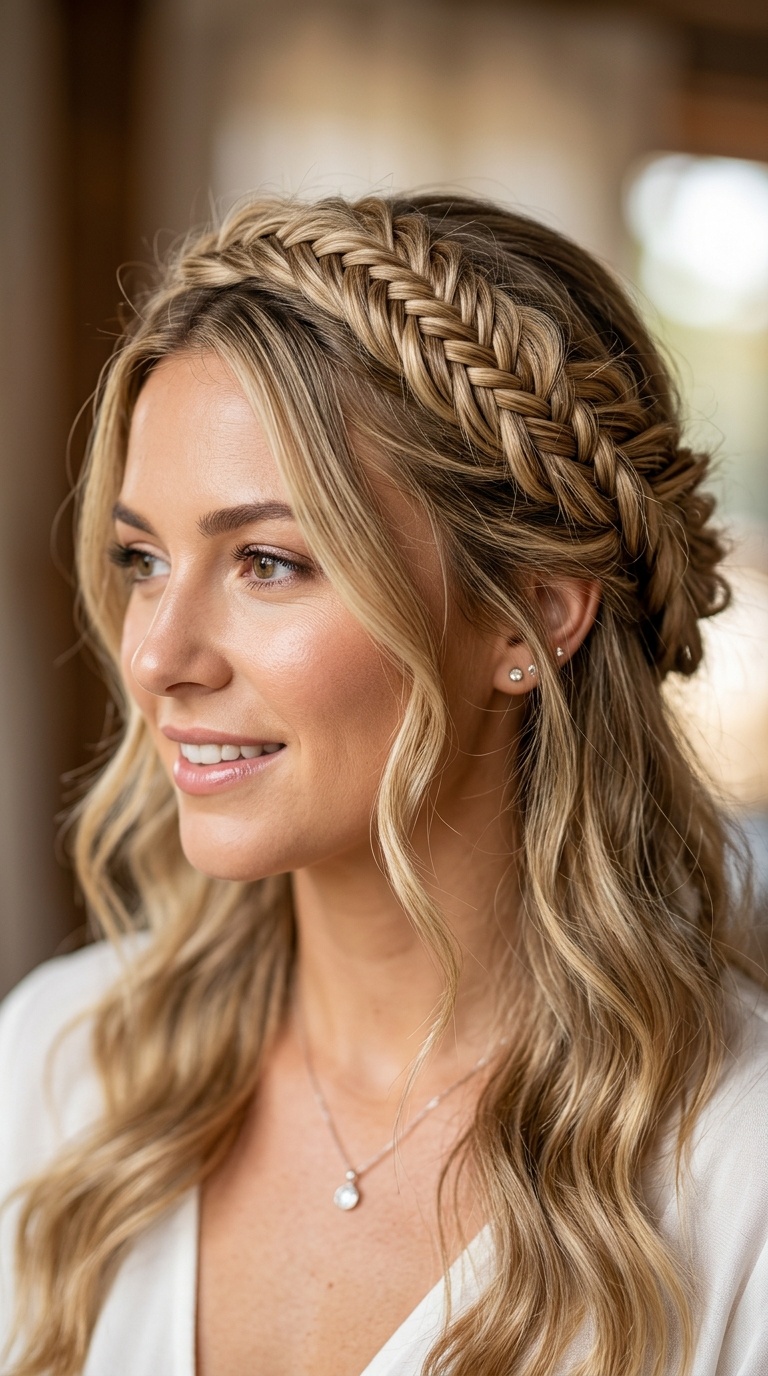 Fishtail Crown Braid