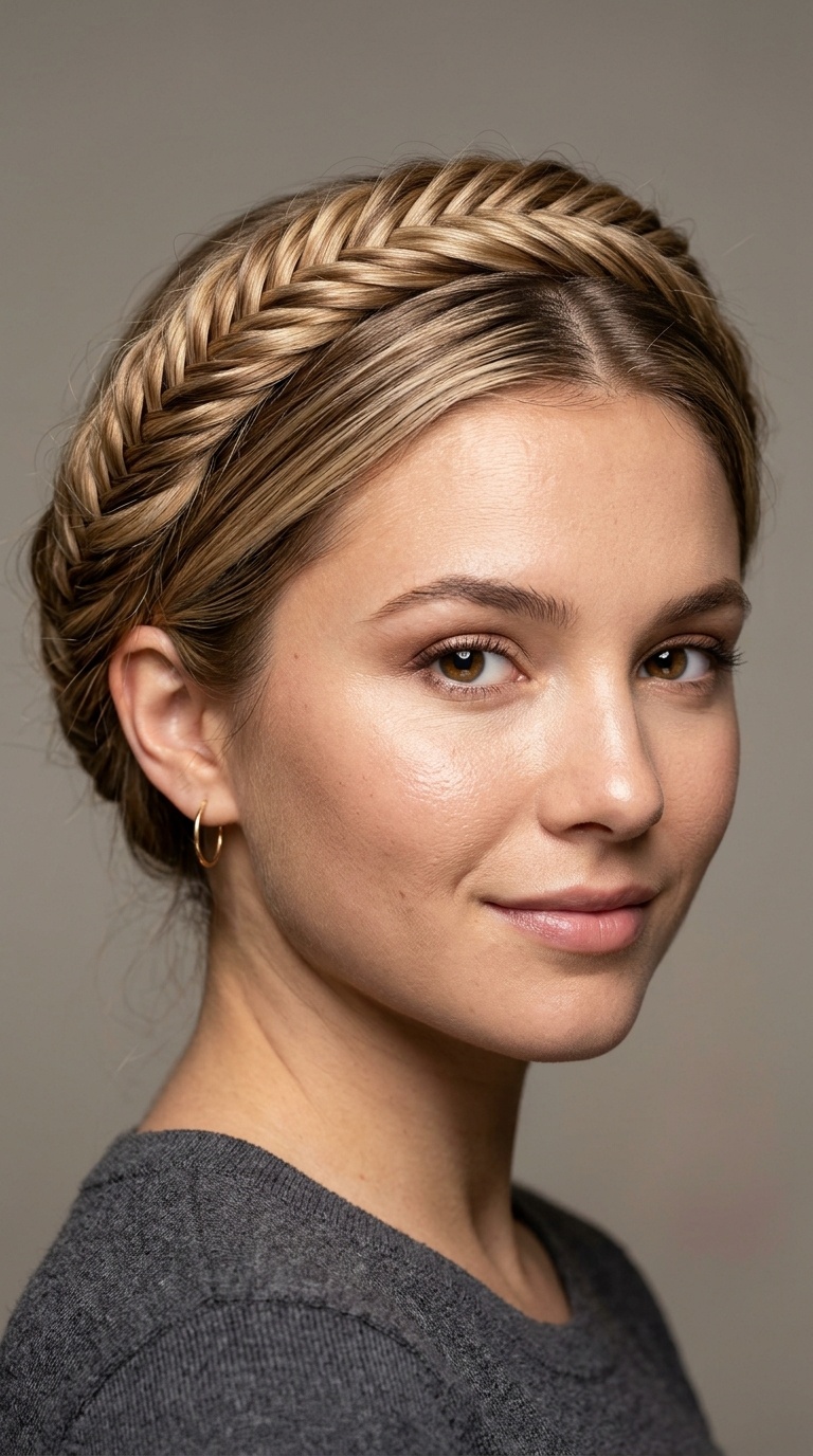 Fishtail Halo Braid