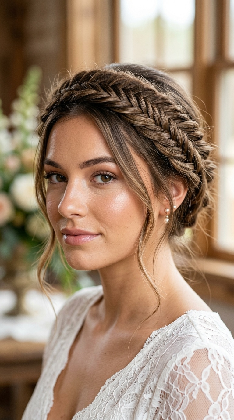 Fishtail Halo Braid