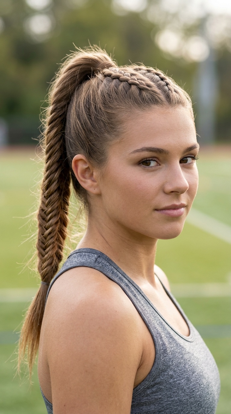 Fishtail High Ponytail