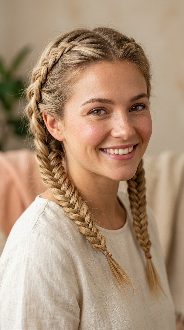 Fishtail Pigtail Accents