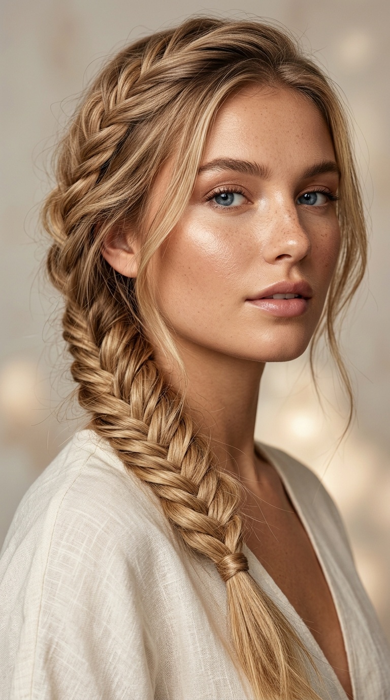 Fishtail Side Braid