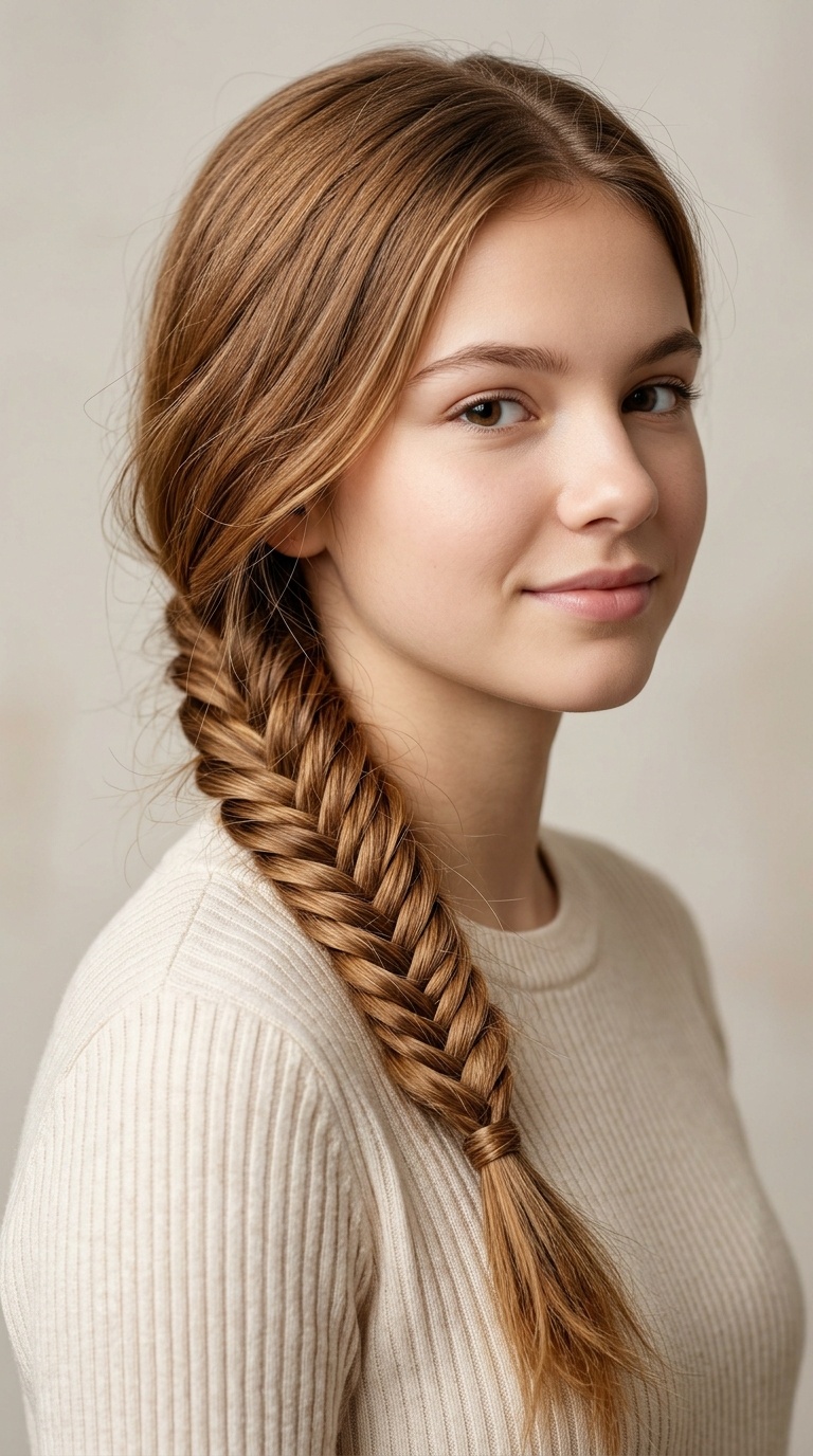 Fishtail Side Braid
