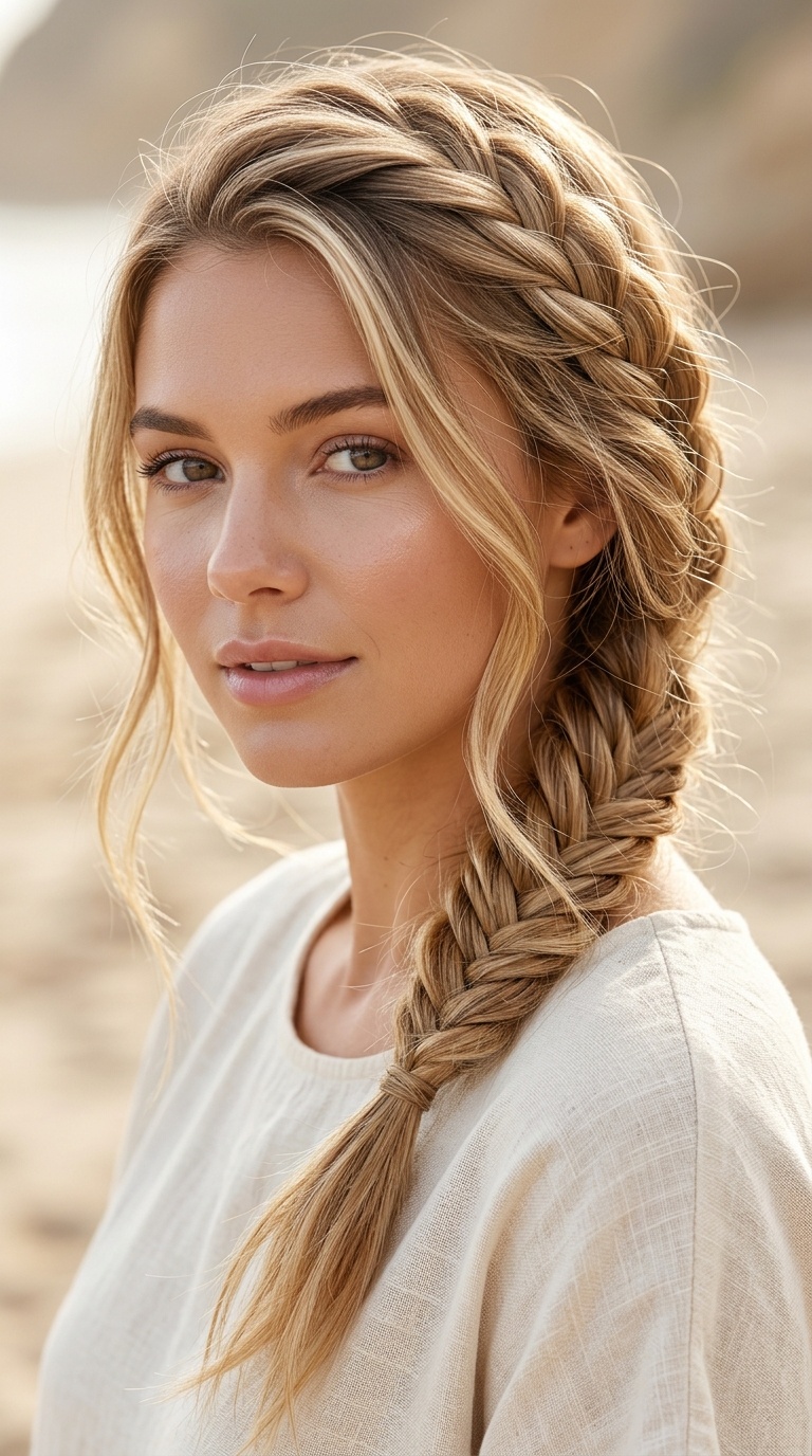 Fishtail Side Braid
