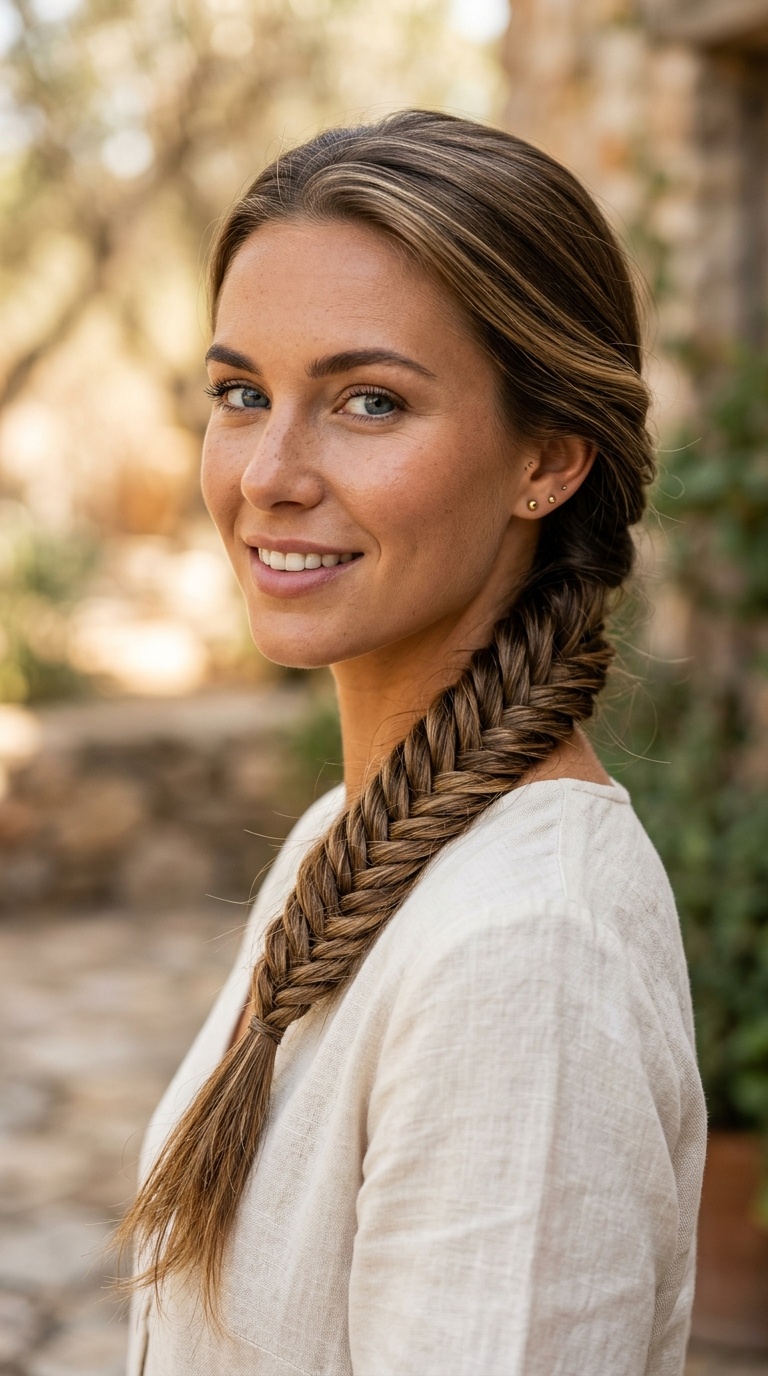 Fishtail Side Braid