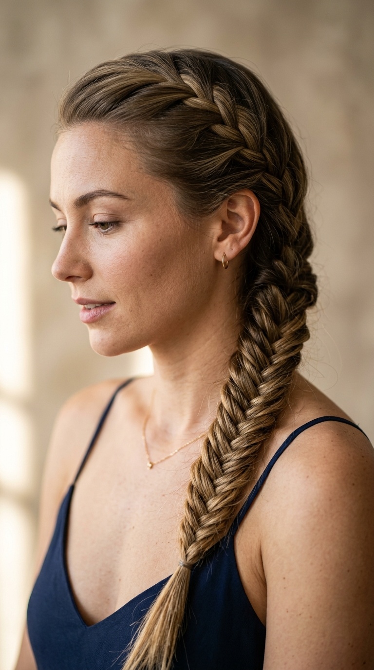 Fishtail Side Braid