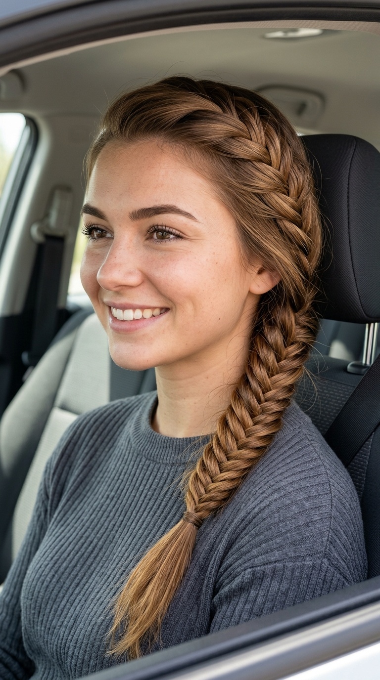 Fishtail Side Braid